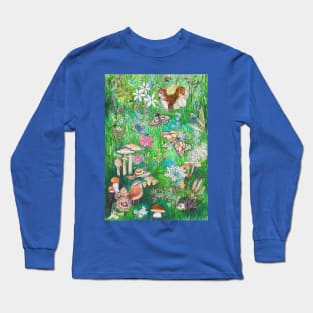 Magic green garden Long Sleeve T-Shirt